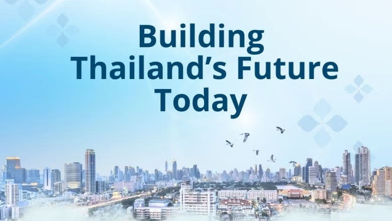 Building Thailand's Future Today programme graphic