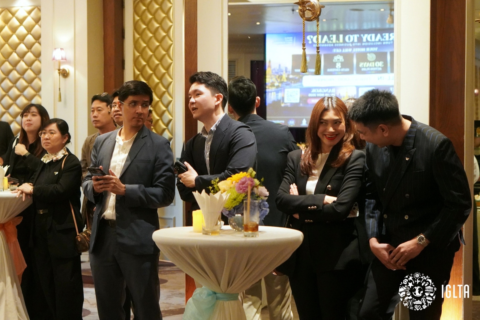 ผู้ร่วมงานแลกเปลี่ยนพูดคุยในช่วง Networking Reception