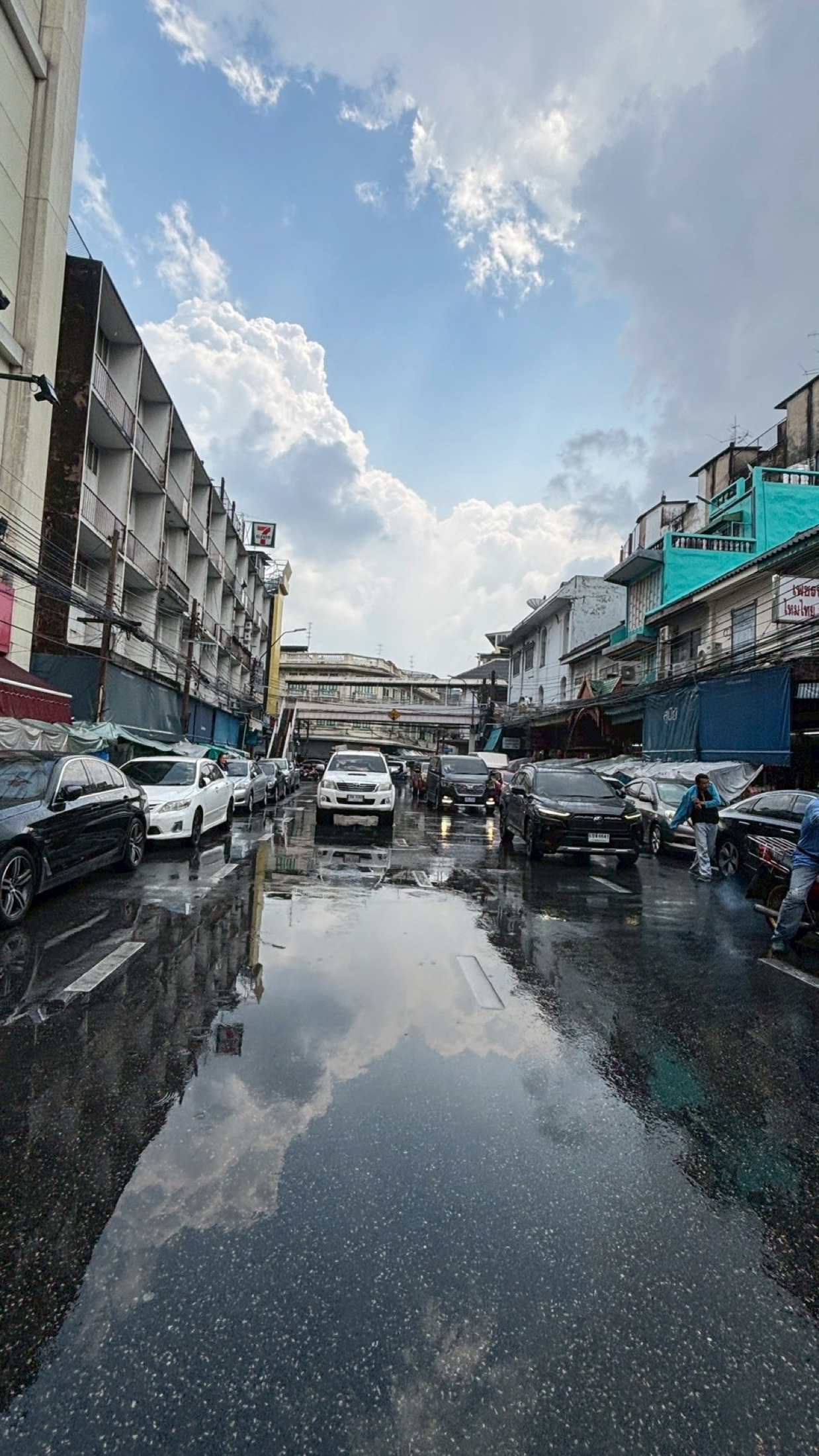Street conditions observed during Bangkok route fieldwork