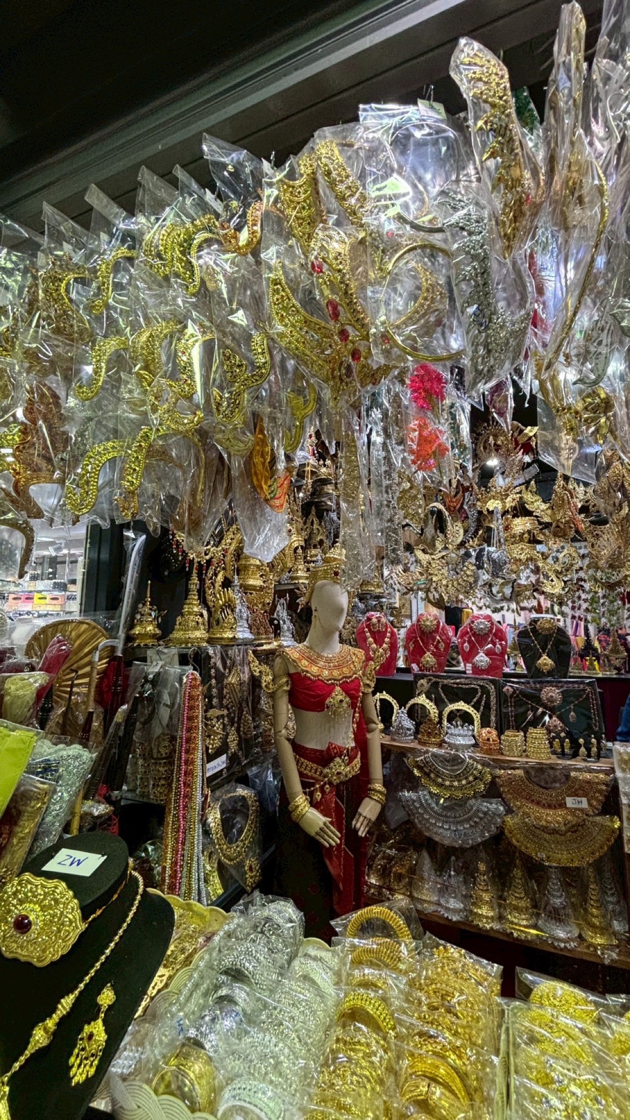 Costume and craft details documented during fieldwork