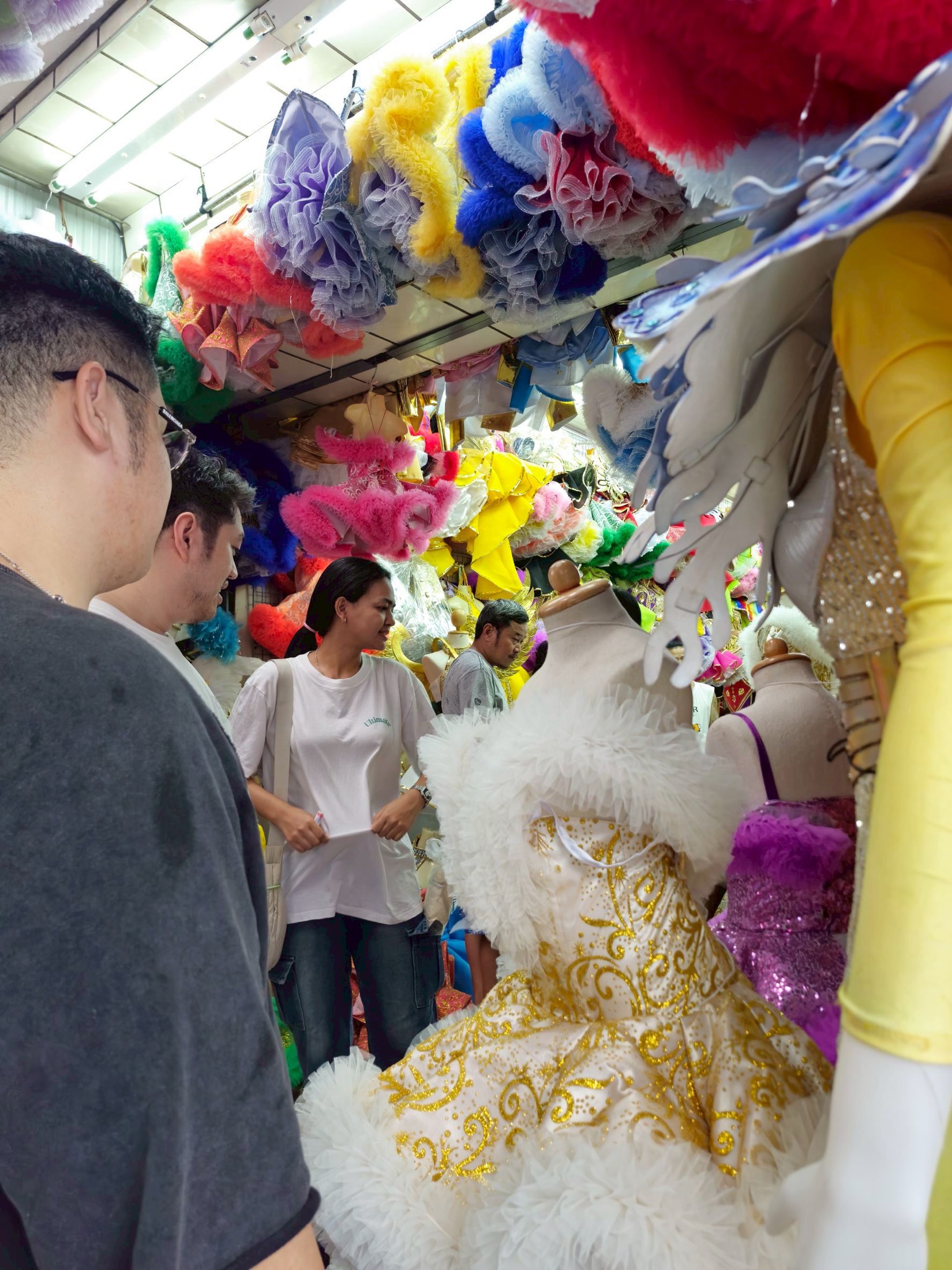 Exploring costume materials and local creative supply chains